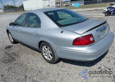 2002 Mercury Sable Gs z USA, uszkodzony, nr VIN 1MEFM50U72G654243